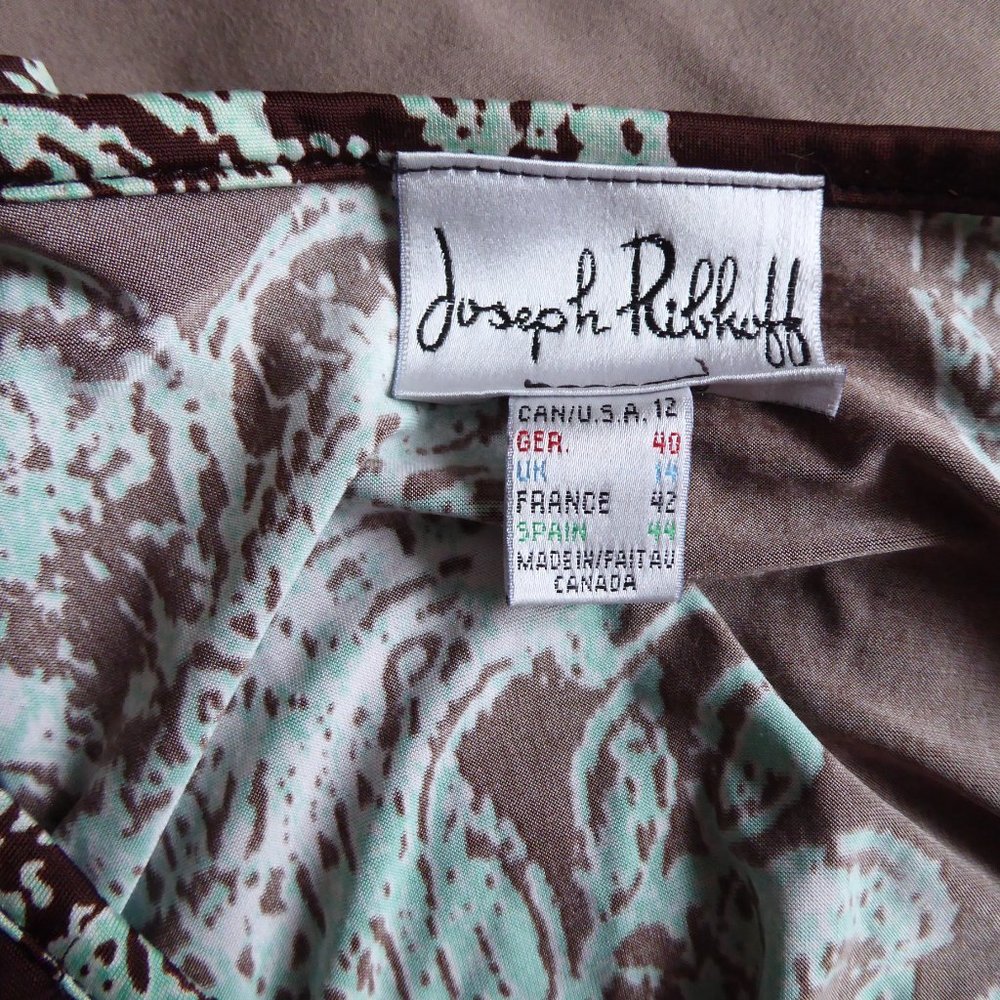 Print Dress - Joseph Ribkoff - Picture 3 of 3